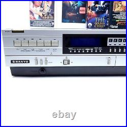 Vintage Sanyo Betamax Beta VCR 4400 Cassette Recorder Player Top Loading Works