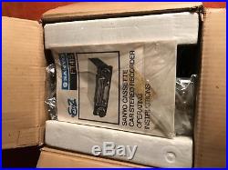 Vintage Sanyo Car Stereo Recorder FT 415 Indash Cassette AM/FM NOS NEW IN BOX