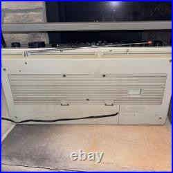 Vintage Sanyo M-9927K Boombox Rare Iconic Cassette Recorder Radio Ghetto-Blaster