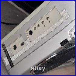 Vintage Sanyo M-9927K Boombox Rare Iconic Cassette Recorder Radio Ghetto-Blaster