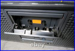 Vintage Sanyo M-9980 Boombox Stereo Radio Cassette Recorder SUPER CLEAN WORKS