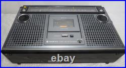 Vintage Sanyo M-9980 Boombox Stereo Radio Cassette Recorder SUPER CLEAN WORKS