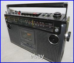 Vintage Sanyo M-9980 Boombox Stereo Radio Cassette Recorder SUPER CLEAN WORKS
