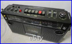 Vintage Sanyo M-9980 Boombox Stereo Radio Cassette Recorder SUPER CLEAN WORKS