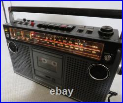 Vintage Sanyo M-9980 Boombox Stereo Radio Cassette Recorder SUPER CLEAN WORKS Vintage Sanyo M-9980 Boombox Stereo Radio Cassette Recorder SUPER CLEAN WORKS