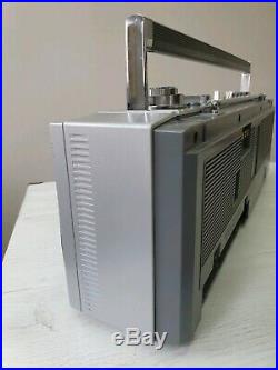 Vintage Sanyo M-W25K BOOMBOX Stereo Radio Cassette Player Recorder