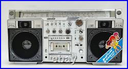 Vintage Sanyo M-X920K Boombox Ghettoblaster Stereo Radio Cassette Recorder