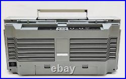 Vintage Sanyo M-X920K Boombox Ghettoblaster Stereo Radio Cassette Recorder