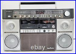 Vintage Sanyo M-X960K Boombox Ghettoblaster Stereo Radio Cassette Recorder