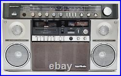 Vintage Sanyo M-X960K Boombox Ghettoblaster Stereo Radio Cassette Recorder