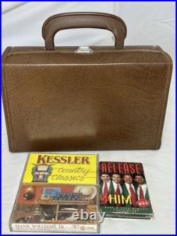 Vintage Sanyo M1770F Mini Radio Cassette Player Bundle With Leather Case TESTED