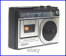 Vintage Sanyo M2409h Portable Automatic Level Recording Tape Cassette Radio