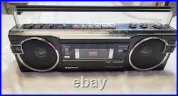 Vintage Sanyo M7770K 4 Band Radio Cassette Player Recorder Boombox Works Great
