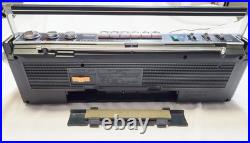 Vintage Sanyo M7770K 4 Band Radio Cassette Player Recorder Boombox Works Great