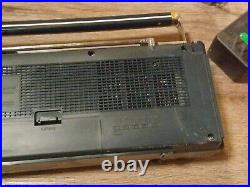 Vintage Sanyo M7770K 4 Band Radio & Cassette Player/Recorder Slim Boombox NICE