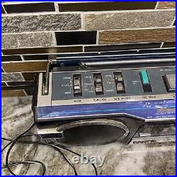 Vintage Sanyo M7770K 4 Band Radio & Cassette Player/Recorder Working