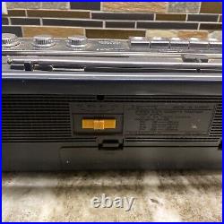 Vintage Sanyo M7770K 4 Band Radio & Cassette Player/Recorder Working