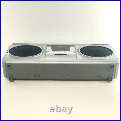 Vintage Sanyo M9706 Boombox AM FM Cassette Player Recorder Very Good Condition