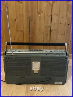 Vintage Sanyo M9860 AM/FM Cassette Recorder Boombox Read Description Vintage Sanyo M9860 AM/FM Cassette Recorder Boombox Read Description