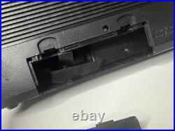 Vintage Sanyo M9902 -Black AM/FM Radio Cassette Player Tested Works! With Cord