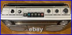 Vintage Sanyo M9940K Boombox AM/FM Radio Cassette Recorder with Manual