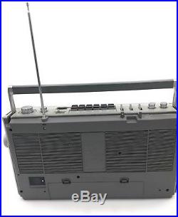 Vintage Sanyo M9975LU Stereo Radio Cassette Recorder Boombox Ghetto Blaster