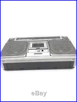 Vintage Sanyo M9975LU Stereo Radio Cassette Recorder Boombox Ghetto Blaster