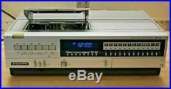 Vintage Sanyo Model VCR 4400 Betamax Video Cassette Recorder Player Works Beta