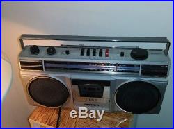 Vintage Sanyo Radio Cassette Stereo Recorder Boombox M9705