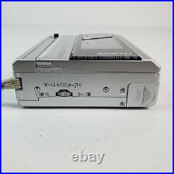Vintage Sanyo Recharge Capability MR-54 Cassette Player Recorder Walkman Tested