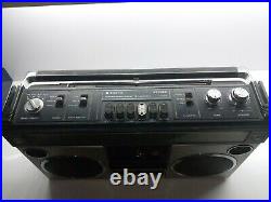 Vintage Sanyo Stereo Radio Cassette Recorder Boombox M 4500k