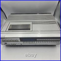 Vintage Sanyo VCR 4600 Betacord Beta Betamax Video Cassette Recorder Powers On