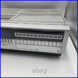 Vintage Sanyo VCR 4600 Betacord Beta Betamax Video Cassette Recorder Powers On