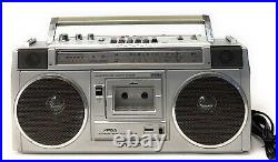Vintage Sanyo m9982F Stereo AM/FM Radio Cassette Recorder Read