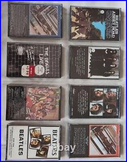 Vintage Sealed Beatles Cassette Collection All US LP Releases Thru Red & Blue +