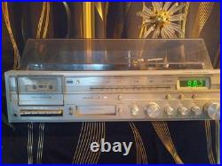 Vintage Sears AM/FM Home Stereo, Phonograph, Cassette, Record, 8 Track, 1970s