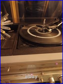 Vintage Sears AM/FM Home Stereo, Phonograph, Cassette, Record, 8 Track, 1970s