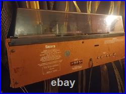 Vintage Sears AM/FM Home Stereo, Phonograph, Cassette, Record, 8 Track, 1970s
