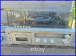 Vintage Sears AM/FM Stereo System Cassette Recorder & Turn Table Record Player 3