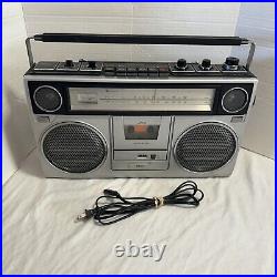 Vintage Sears Stereo Radio Cassette Recorder (Boombox, Ghetto Blaster)