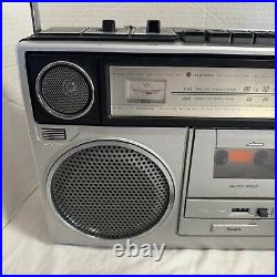 Vintage Sears Stereo Radio Cassette Recorder (Boombox, Ghetto Blaster)