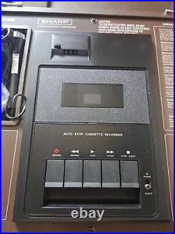 Vintage Sharp Av 2000 Cassette Recorder EXCELLENT CONDITION