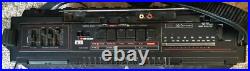Vintage Sharp Dual Cassette Recorder Player Radio Stereo Boombox wq-t232 Vintage Sharp Dual Cassette Recorder Player Radio Stereo Boombox wq-t232
