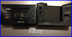 Vintage Sharp Electronics Japan micro cassette recorder AN-100 MC Rare