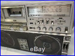 Vintage Sharp GF-515 Boombox Radio Cassette Recorder