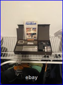 Vintage Sharp PC-1245 / CE-125 Pocket Computer Cassette Recorder / Printer