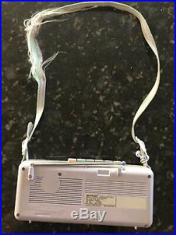 Vintage Sharp QT-5 AM/FM Radio Cassette Recorder 1spkr version stranger Things
