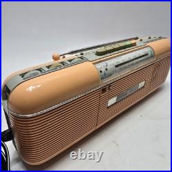 Vintage Sharp QT-50(P) Stereo Cassette Recorder Radio Japan Works Retro Orange Vintage Sharp QT-50(P) Stereo Cassette Recorder Radio Japan Works Retro Orange