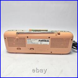 Vintage Sharp QT-50(P) Stereo Cassette Recorder Radio Japan Works Retro Orange Vintage Sharp QT-50(P) Stereo Cassette Recorder Radio Japan Works Retro Orange