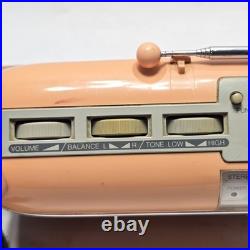Vintage Sharp QT-50(P) Stereo Cassette Recorder Radio Japan Works Retro Orange Vintage Sharp QT-50(P) Stereo Cassette Recorder Radio Japan Works Retro Orange